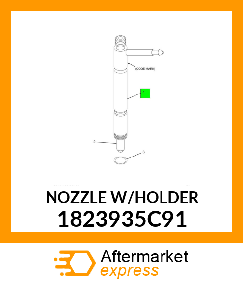 NOZZLE W/HOLDER 1823935C91