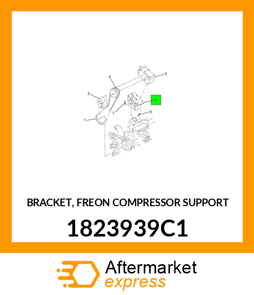 BRACKET, FREON COMPRESSOR SUPPORT 1823939C1