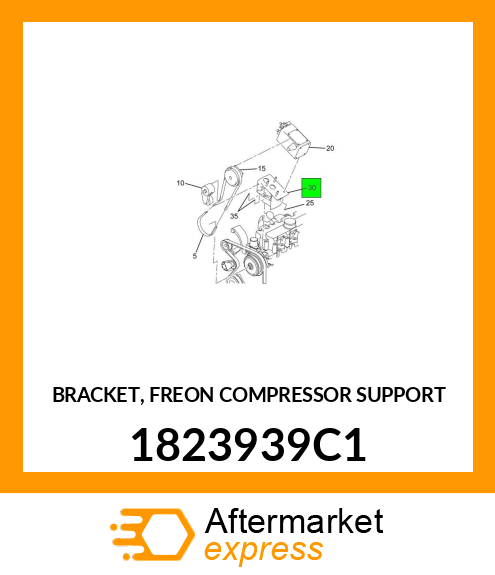 BRACKET, FREON COMPRESSOR SUPPORT 1823939C1