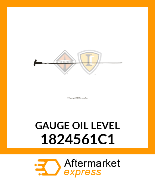 GAUGE OIL LEVEL 1824561C1