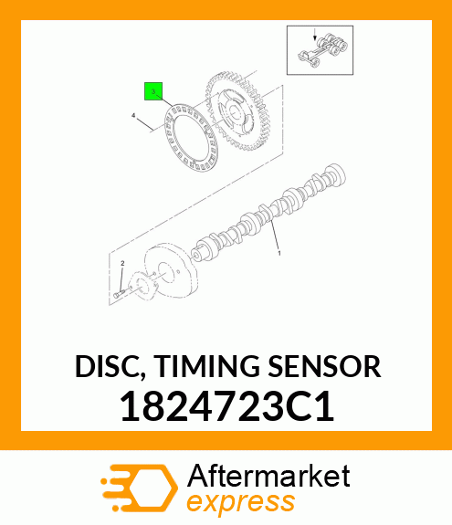 DISC, TIMING SENSOR 1824723C1