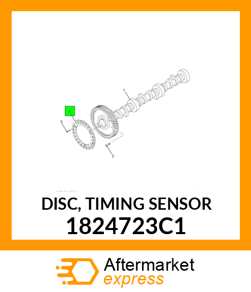 DISC, TIMING SENSOR 1824723C1