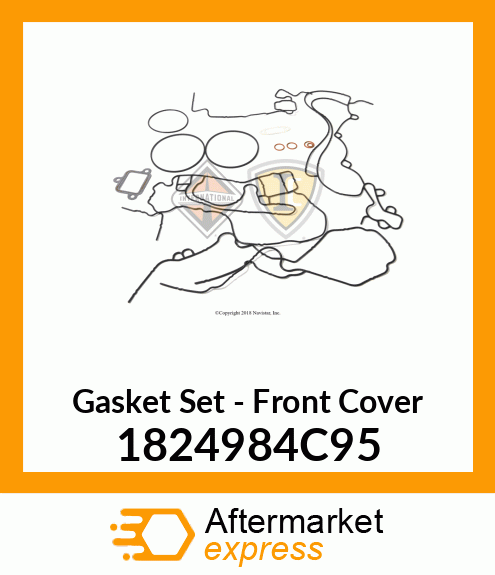 Gasket Set - Front Cover 1824984C95