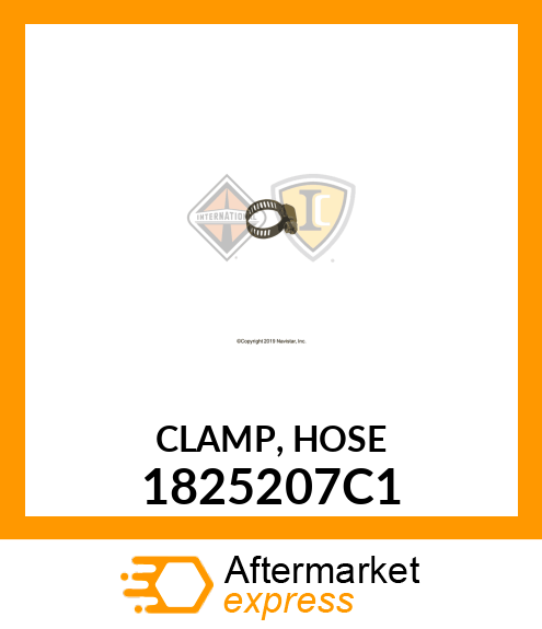 CLAMP, HOSE 1825207C1