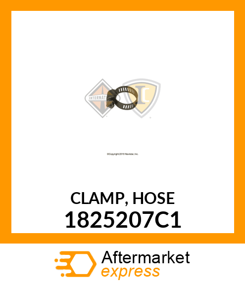 CLAMP, HOSE 1825207C1