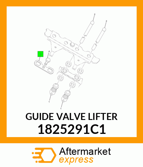 GUIDE VALVE LIFTER 1825291C1