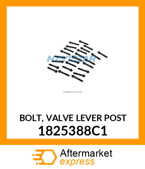 BOLT, VALVE LEVER POST 1825388C1