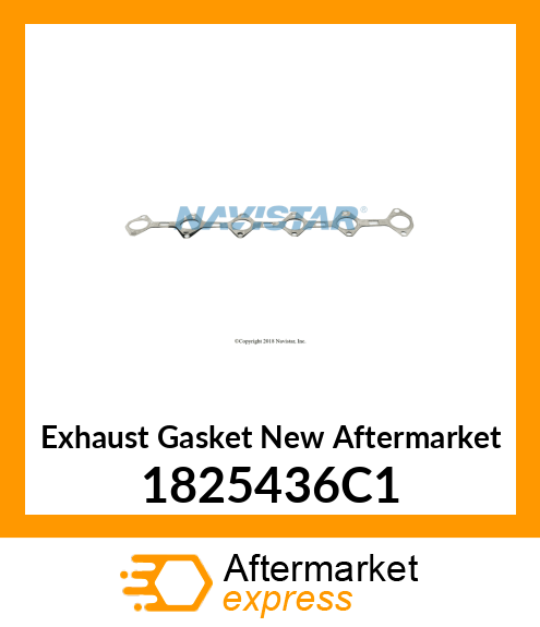 Exhaust Gasket New Aftermarket 1825436C1