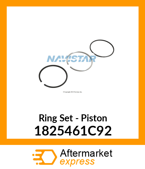 Ring Set - Piston 1825461C92