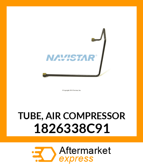 TUBE, AIR COMPRESSOR 1826338C91