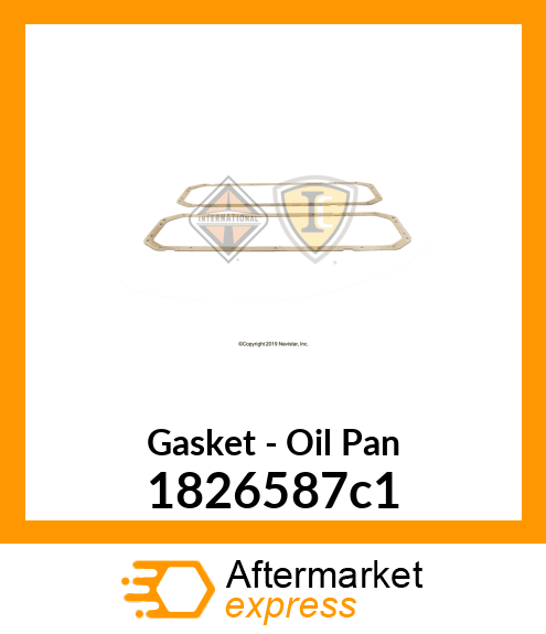 Gasket - Oil Pan 1826587c1