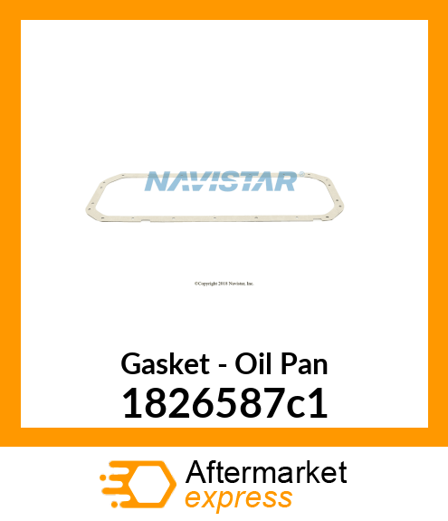 Gasket - Oil Pan 1826587c1