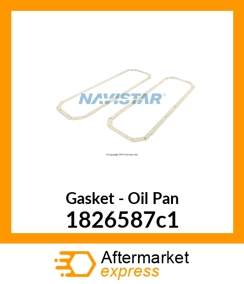 Gasket - Oil Pan 1826587c1