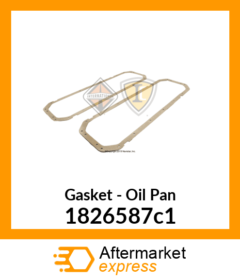 Gasket - Oil Pan 1826587c1