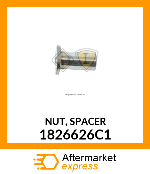 NUT, SPACER 1826626C1