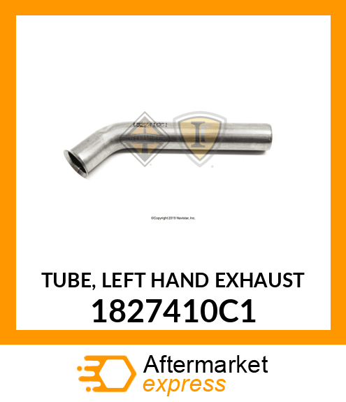 TUBE, LEFT HAND EXHAUST 1827410C1