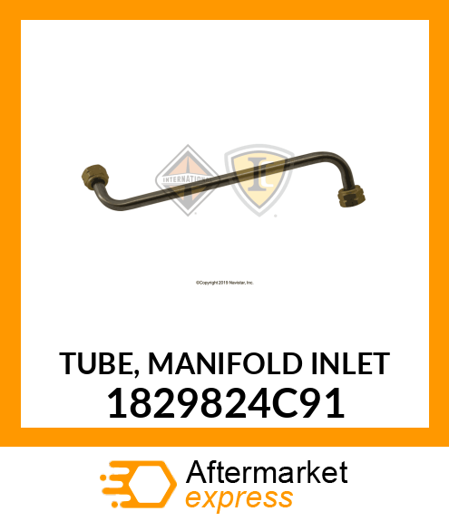 TUBE, MANIFOLD INLET 1829824C91
