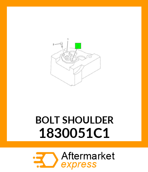 BOLT SHOULDER 1830051C1