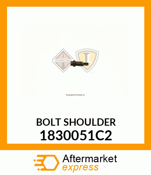 BOLT SHOULDER 1830051C2