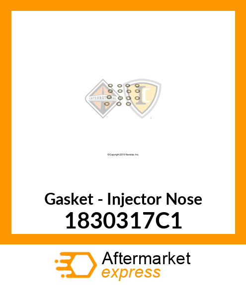 Gasket - Injector Nose 1830317C1