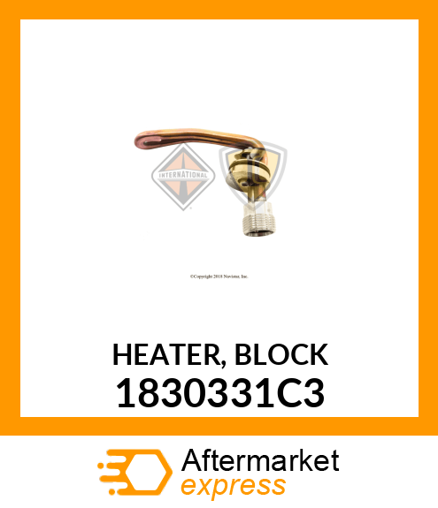 HEATER, BLOCK 1830331C3