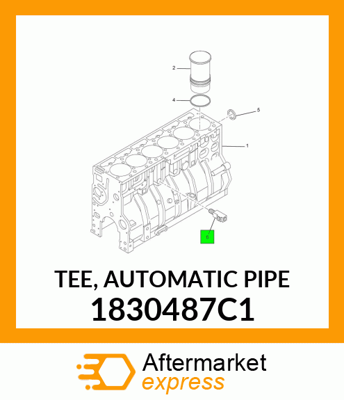 TEE, AUTOMATIC PIPE 1830487C1