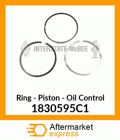 Ring - Piston - Oil Control 1830595C1