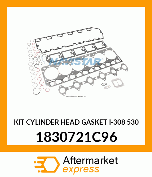 KIT CYLINDER HEAD GASKET I-308 530 1830721C96