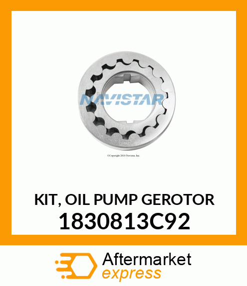 KIT, OIL PUMP GEROTOR 1830813C92