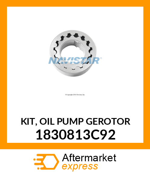 KIT, OIL PUMP GEROTOR 1830813C92