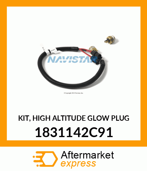 KIT, HIGH ALTITUDE GLOW PLUG 1831142C91