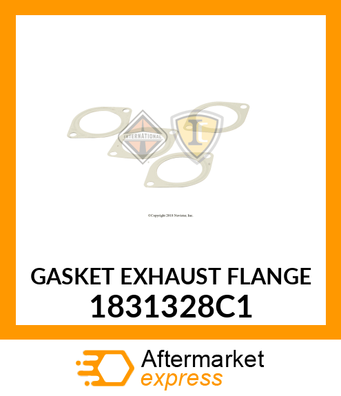 GASKET EXHAUST FLANGE 1831328C1