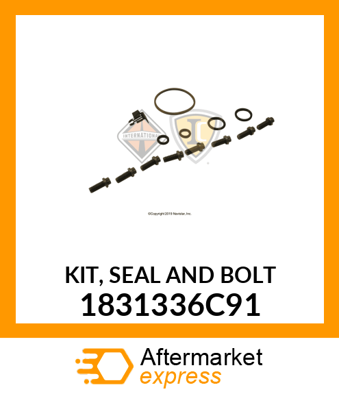 KIT, SEAL AND BOLT 1831336C91