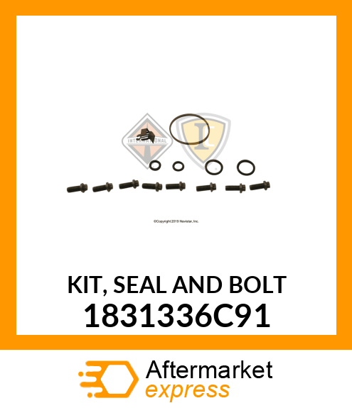 KIT, SEAL AND BOLT 1831336C91