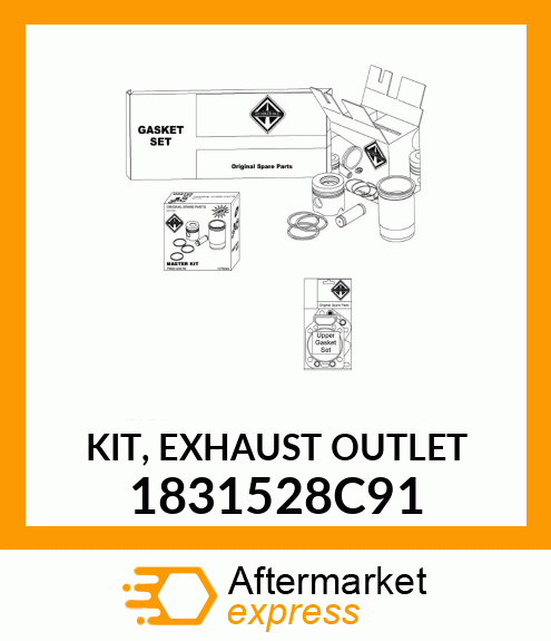 KIT, EXHAUST OUTLET 1831528C91