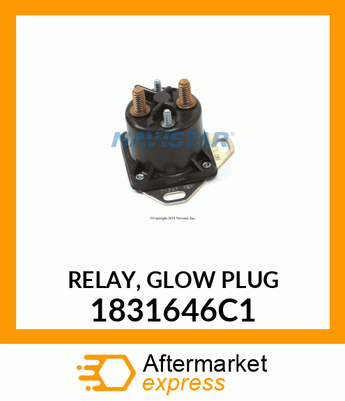 RELAY, GLOW PLUG 1831646C1