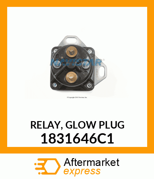 RELAY, GLOW PLUG 1831646C1