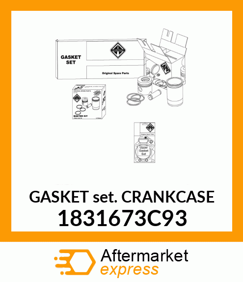 Crankcase Gasket Kit New Aftermarket 1831673C93