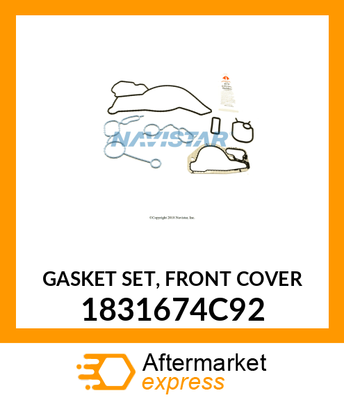 GASKET SET, FRONT COVER 1831674C92