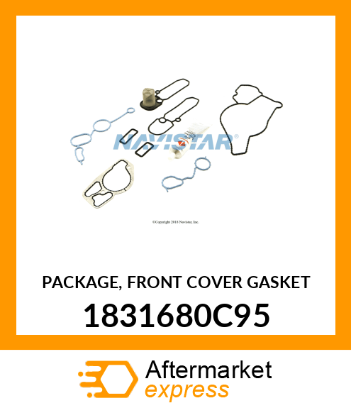 Front Timing Cover Gasket Kit New Aftermarket 1831680C95