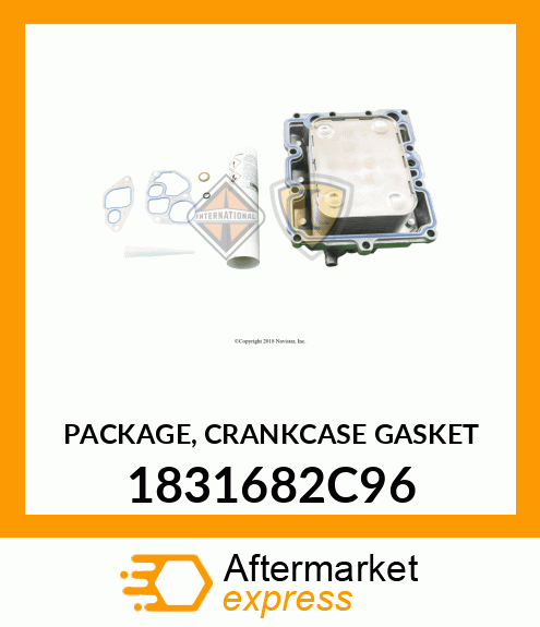 PACKAGE, CRANKCASE GASKET 1831682C96