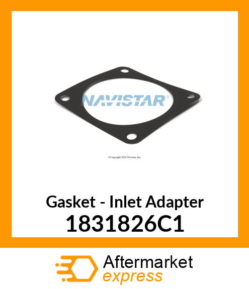 Gasket - Inlet Adapter 1831826C1