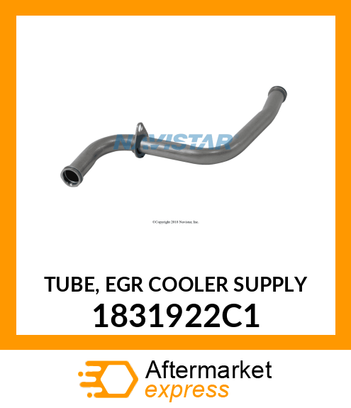 TUBE, EGR COOLER SUPPLY 1831922C1