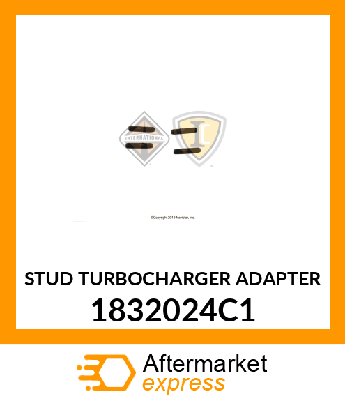 STUD TURBOCHARGER ADAPTER 1832024C1