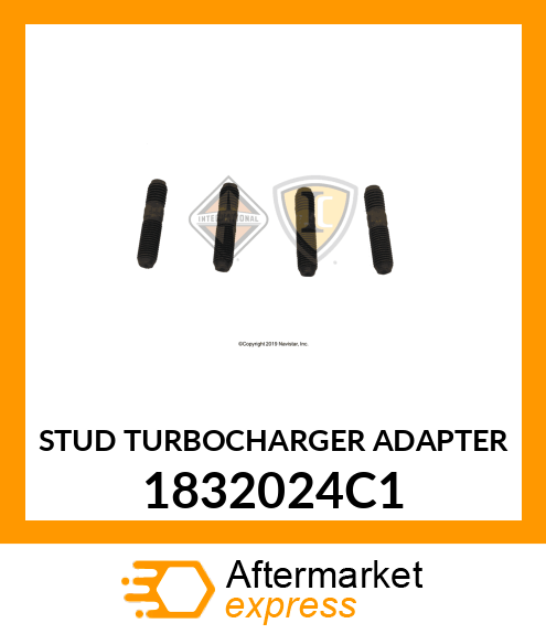 STUD TURBOCHARGER ADAPTER 1832024C1