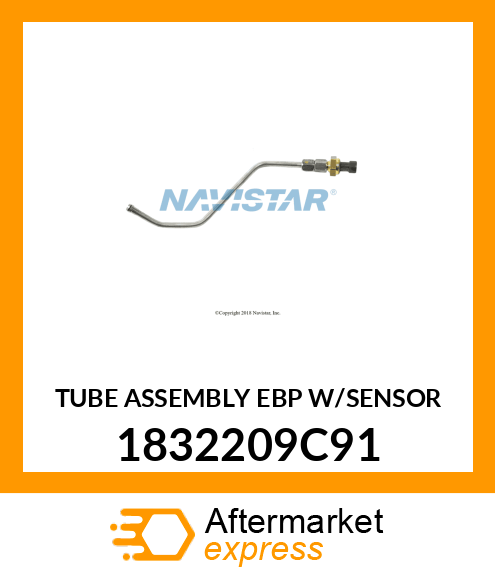 TUBE ASSEMBLY EBP W/SENSOR 1832209C91