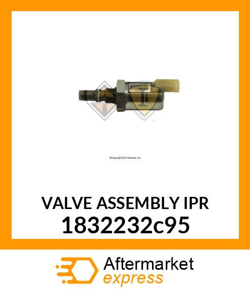 VALVE ASSEMBLY IPR 1832232c95