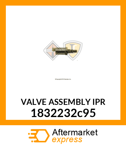 VALVE ASSEMBLY IPR 1832232c95