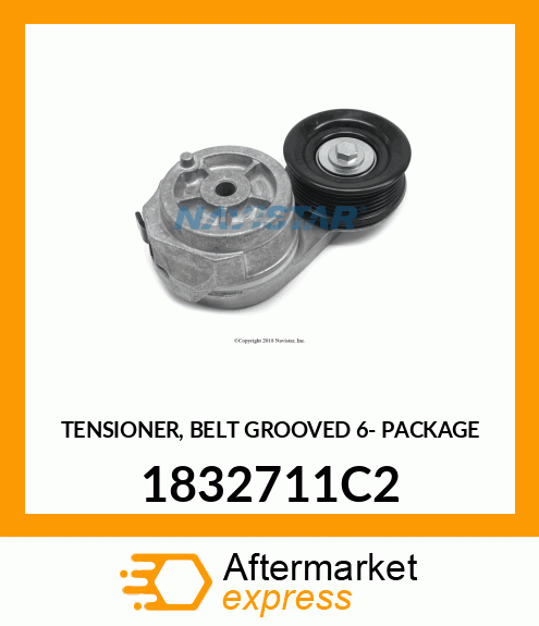 TENSIONER, BELT GROOVED 6- PACKAGE 1832711C2