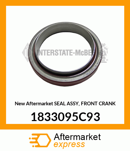 New Aftermarket SEAL ASSY, FRONT CRANK 1833095C93